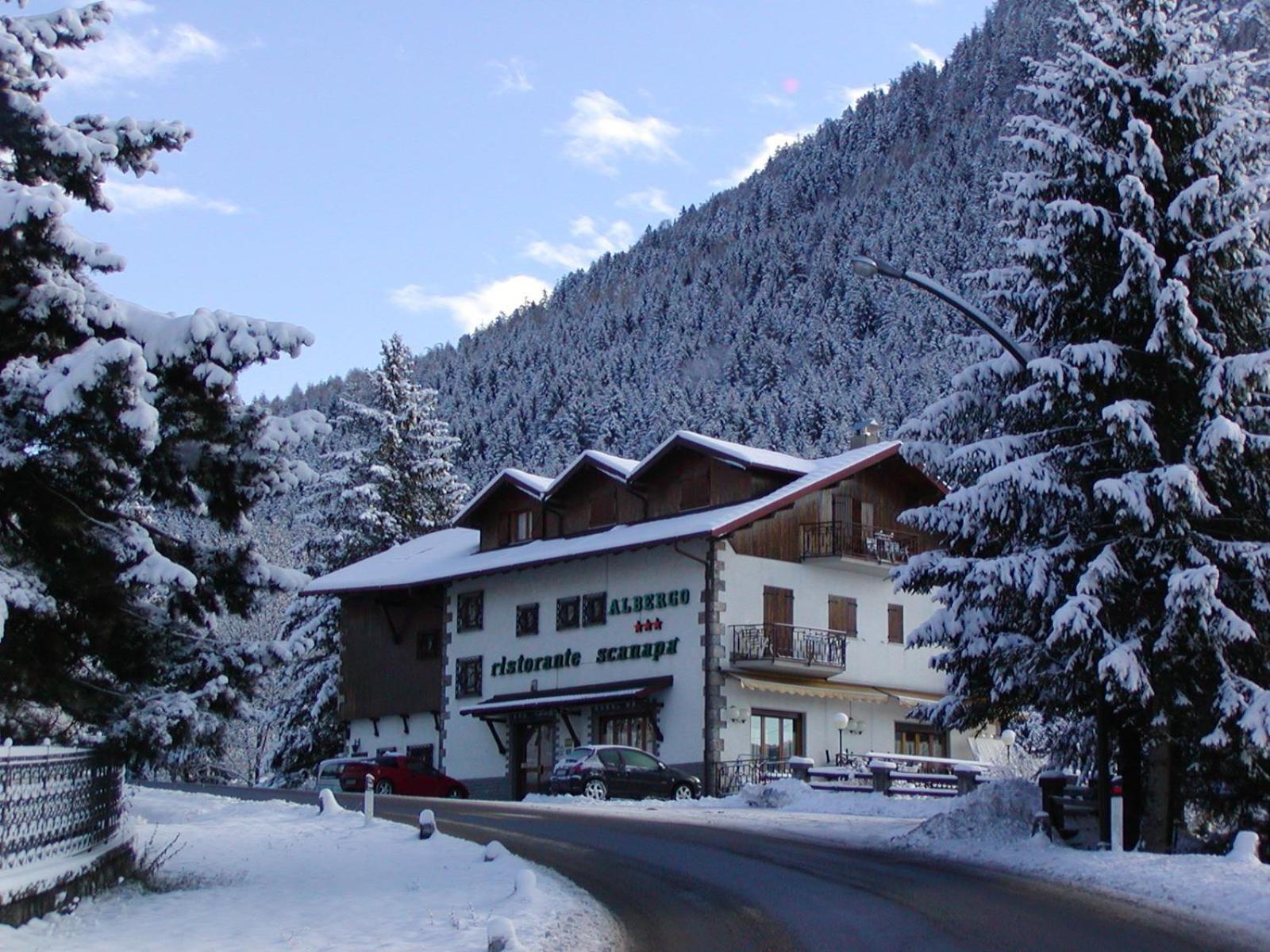 Albergo Ristorante Scanapà Castione della Presolana Extérieur photo